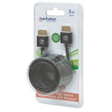 Cable Hdmi Manhattan 2.0 Ultradelgado Macho-Macho 3.0 Metros Bl 394376