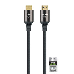 Cable Hdmi Manhattan 2.1 Textil M-M 3.0M, 8K@60Hz, 355957