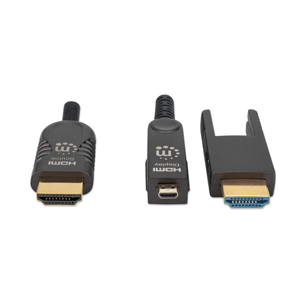 Cable Hdmi Manhattan Fibra Optica M-M 4K 30Mts 355193