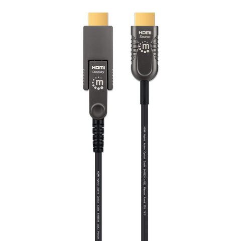 Cable Hdmi Manhattan Fibra Optica M-M 4K 30Mts 355193