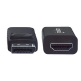 Cable Manhattan Displayport A Hdmi 4ka60hz Macho -Macho 3 Metros 153218