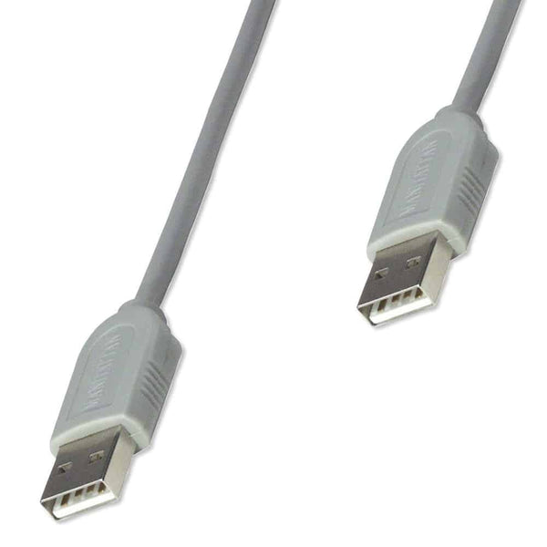 Cable Manhattan Usb A-A 1.8 Metros Gris 317887