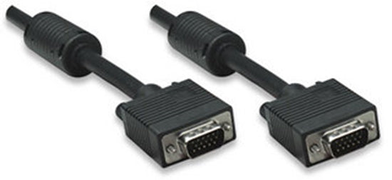 Cable Monitor Manhattan Svga 5mm Hd15 Macho-Macho 11.0 Metros Fer 371568