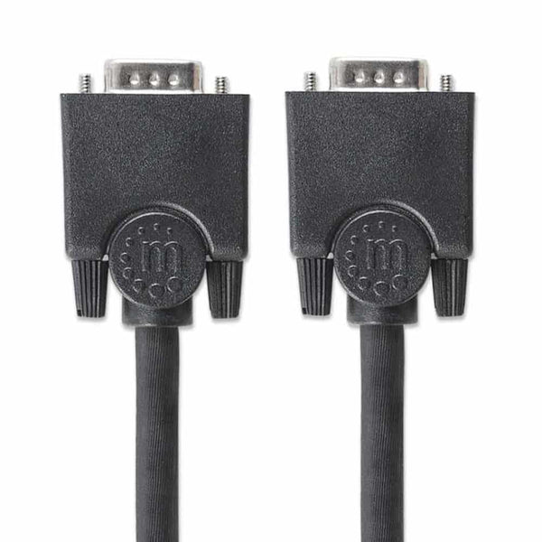 Cable Monitor Manhattan Svga 8mm Hd15 Macho-Macho 11.0 Metros 371377