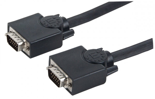 Cable Monitor Svga Manhattan 8mm Hd15 Macho-Macho 15.0 Metros 313629