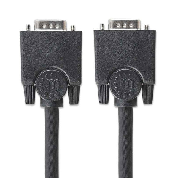 Cable Monitor Svga Manhattan 8mm Hd15 Macho-Macho 20.0 Metros 335607