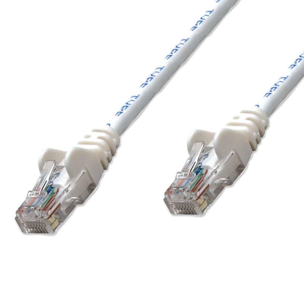 Cable Patch Intellinet Rj45 0.5 Metros(1.5ft) Cat6 Utp Blanco Macho-Macho 341936