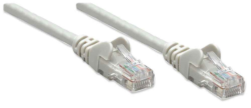 Cable Patch Intellinet Rj45 0.5 Metros(1.5ft) Cat6 Utp Gris Macho-Macho 340427