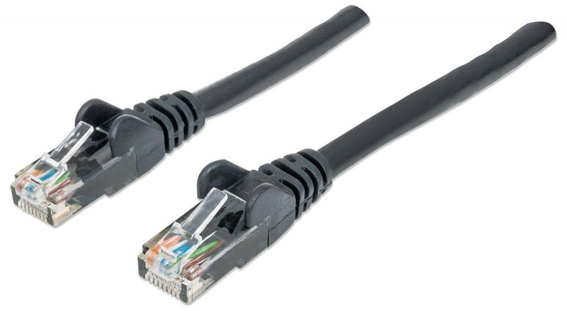 Cable Patch Intellinet Rj45 1.0 Metro (3.0ft) Cat6 Utp Negro Macho-Macho 342049
