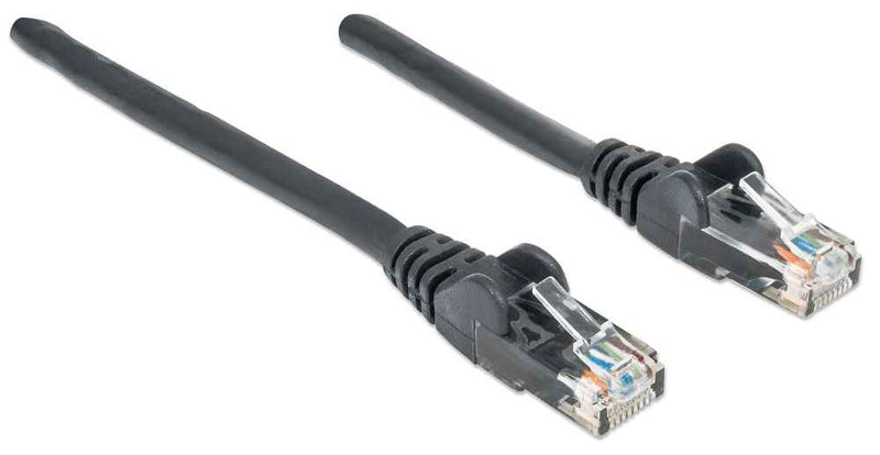 Cable Patch Intellinet Rj45 1.0 Metro (3.0ft) Cat6 Utp Negro Macho-Macho 342049