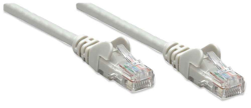 Cable Patch Intellinet Rj45 15.0 Metos(50.0ft) Cat5e Utp Gris Macho-Macho 319973