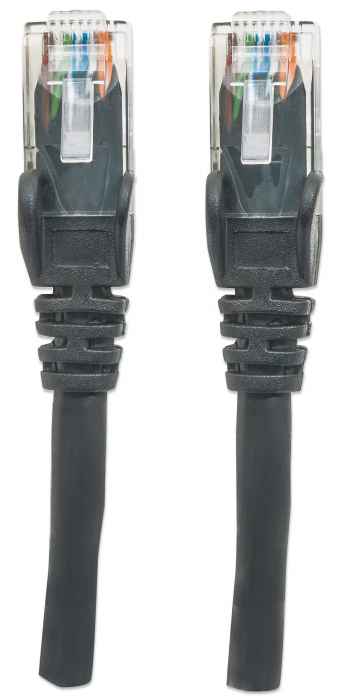 Cable Patch Intellinet Rj45 2.0 Metro(7.0ft) Cat6 Utp Negro Macho-Macho 342063
