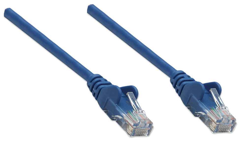 Cable Patch Intellinet Rj45 5.0 Metros (16.4f) Cat5e Utp Azul Macho-Macho 319829