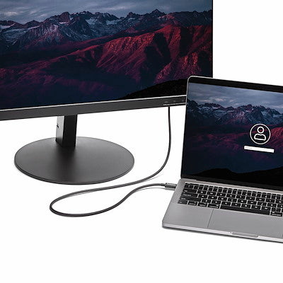 Cable Thunderbolt De 2m - Thunderbolt 3 Usb-C (20gbps) - Compatible Con Thunderbolt, Displayport Y Usb - 4k A 60hz - Hasta 100w - Startech.Com Modelo Tblt3mm2m