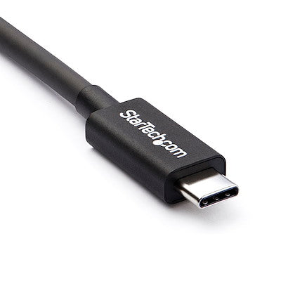 Cable Thunderbolt De 2m - Thunderbolt 3 Usb-C (20gbps) - Compatible Con Thunderbolt, Displayport Y Usb - 4k A 60hz - Hasta 100w - Startech.Com Modelo Tblt3mm2m