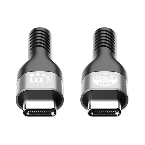 Cable Usb-C Manhattab V2.0, C-C 2.0M 480Mbps 240W Ne 356367