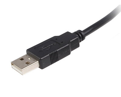 Cable Usb De 5 Metros Para Impresora - 1x Usb A Macho - 1x Usb B Macho - Adaptador Negro - Startech.Com Modelo Usb2hab5m