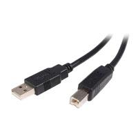 Cable Usb De 5 Metros Para Impresora - 1x Usb A Macho - 1x Usb B Macho - Adaptador Negro - Startech.Com Modelo Usb2hab5m