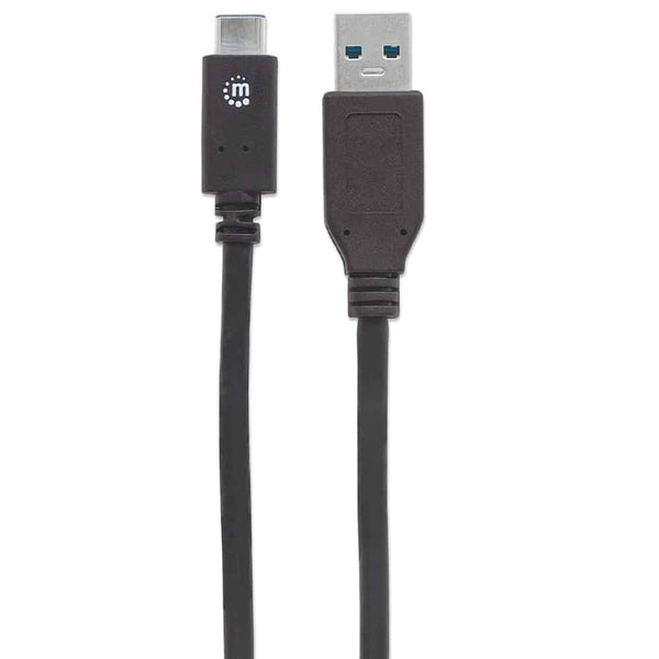 Cable Usb Manhattan A Macho-Tipo C Macho 1.0 Metros V3.1 353373