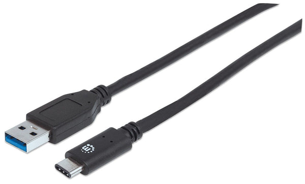 Cable Usb Manhattan A Macho-Tipo C Macho 50cm V3.1 354639