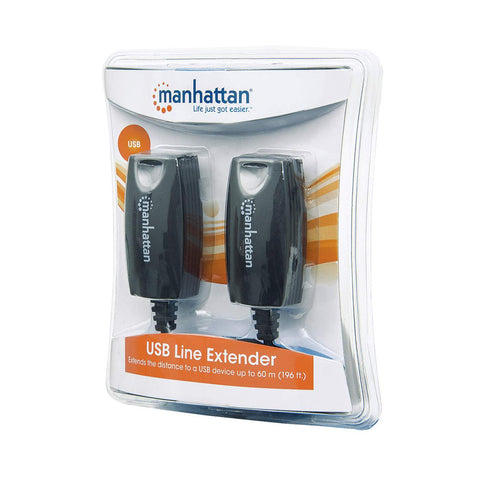 Cable Usb Manhattan Extension Activa 60m Via Rj45 179300