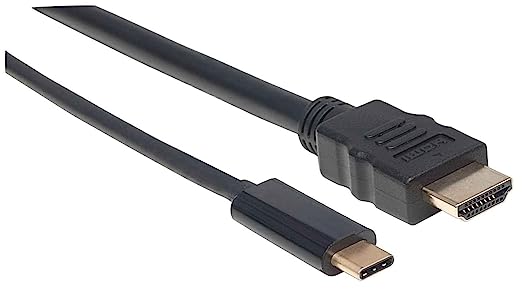 Cable Usb Manhattan Tipo C M-Hdmi Macho 1.0 Metros V3.1 4k 152235