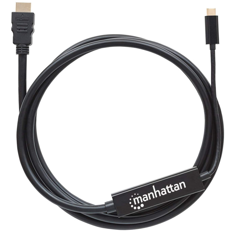 Cable Usb Manhattan Tipo C Macho V3.1 A Hdmi Macho 2.0 Metros 4k 151764