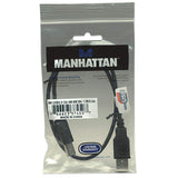 Cable Usb Manhattan V2.0 A-B 0.5 Metros, Negro 374507