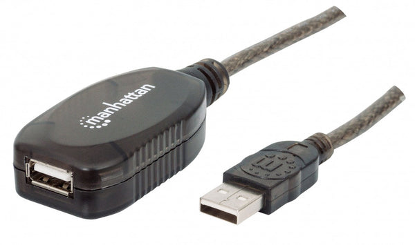 Cable usb manhattan v2.0 ext. Activa 10.0 metros bolsa 151573