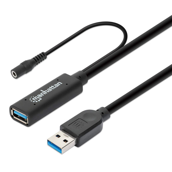 Cable Usb Manhattan V3.0 Extención Activa 15 Metros Bolsa 153768