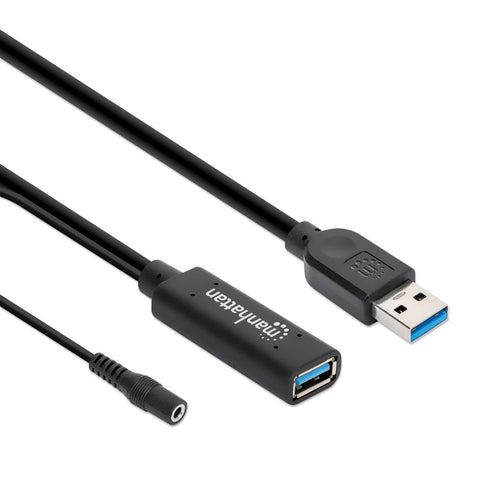 Cable Usb Manhattan V3.0 Extención Activa 15 Metros Bolsa 153768
