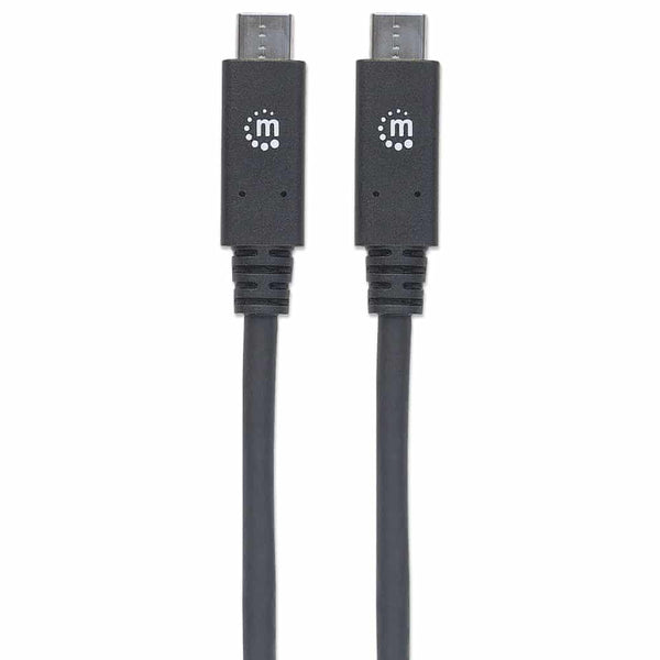 Cable Usb Tipo C 3.1 Super Velocidad Macho-Macho 1 Metro Manhattan 355223