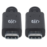 Cable Usb Tipo C 3.1 Super Velocidad Macho-Macho 1 Metro Manhattan 355223