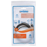 Cable Usb Tipo C 3.1 Super Velocidad Macho-Macho 1 Metro Manhattan 355223