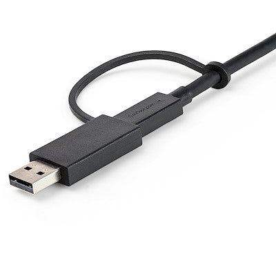 Cable Usb Tipo C De 1 Metro Con Adaptador Usb-A, Usb-C A C , Usb-A A C, Cable Usb C 2 En 1 Para Docks Hibridas - Startech.Com Modelo Usbccadp