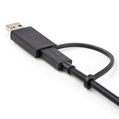 Cable Usb Tipo C De 1 Metro Con Adaptador Usb-A, Usb-C A C , Usb-A A C, Cable Usb C 2 En 1 Para Docks Hibridas - Startech.Com Modelo Usbccadp