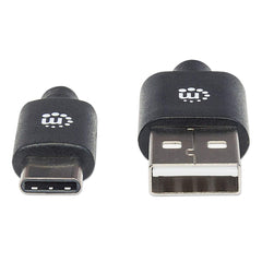 Cable Usb Tipo C Manhattan Macho A Tipo A Macho 2.0, 2mts 354929
