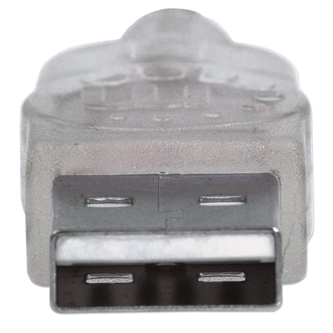 Cable Usb V2.0 Manhattan A-Mini B 1.8 Metros Plata 333412