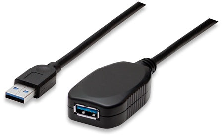 Cable Usb V3.0 Manhattan Ext Activa A Macho-A Hembra 5.0 Metros 150712