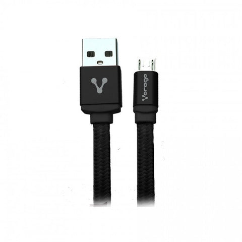 Cable Usb Vorago Cab-113 Negro Usb 2 A Micro Usb 1 Metros Bolsa