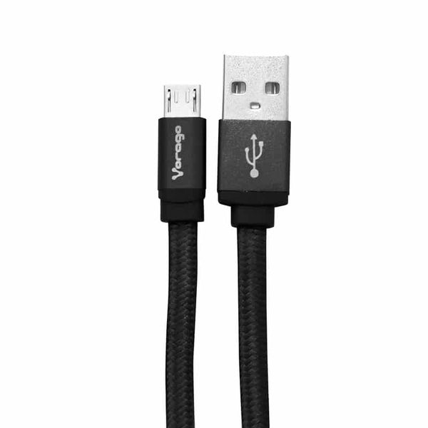 Cable Usb Vorago Cab-113 Negro Usb 2 A Micro Usb 1 Metros Bolsa