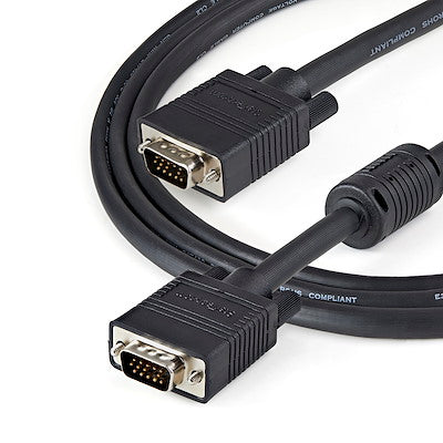 Cable Vga De 3 Metros De Video Vga Coaxial De Alta Resolucion Para Monitor - Hd15 Macho - Hd15 Macho - Startech.Com Modelo Mxtmmhq3m