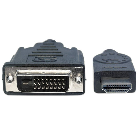 Cable Video Hdmi Manhattan Dvi-D Macho-Macho 3.0 Metros 372510