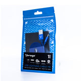 Cable Vorago Cab-119 Azul Usb-Apple Lightning 1 Metro Azul, Bolsa.