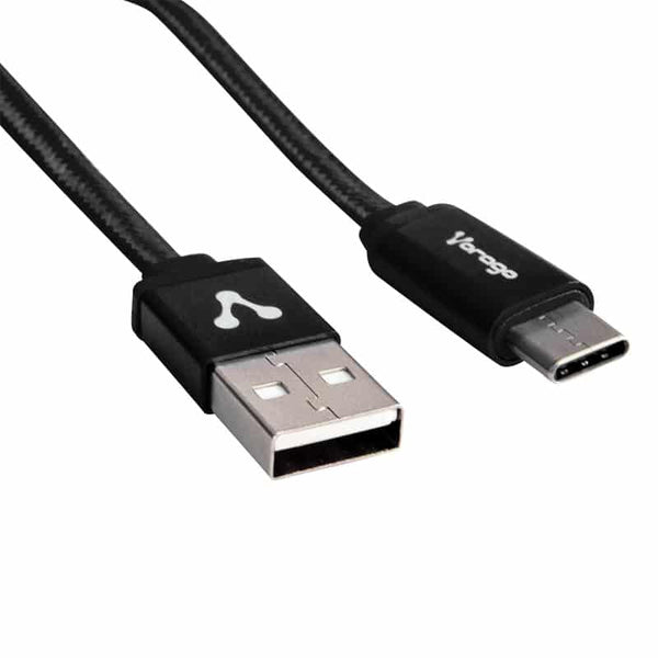 Cable Vorago Cab-214 Usb A Tipo C 2 Metros Negro