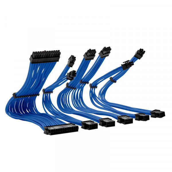 Cables Psu Ext Fpoder Yeyian Kabel S1000 Azul Hilos De Cu, 300 +-10 Mm