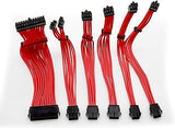Cables Psu Ext Fpoder Yeyian Kabel S1000 Rojo Hilos De Cu, 300 +-10 Mm