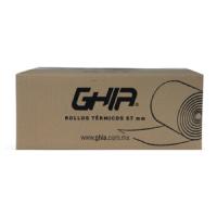 Caja Rollo Papel Termico Ghia 57x40 Mm, 50 Piezas, Para Impresoras De 58mm // Reaccion Negro