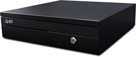 Cajón De Dinero Ghia Negro Compartimientos 5 Billetes, 8 Monedas