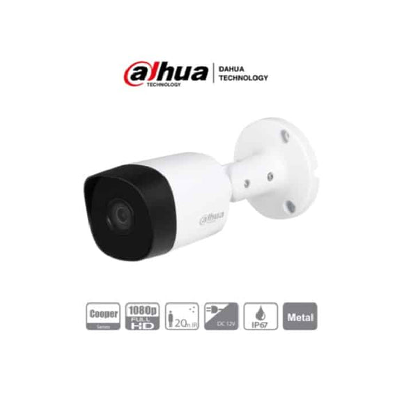 Camara Bala Dahua Cooper Hdcvi 1080p 720p 3.6mm (Dh-Hac-B2a21n-0360b)